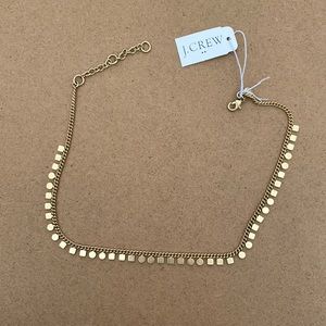J. crew gold necklace